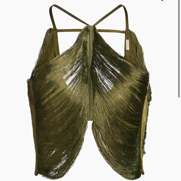 NWT Cult Gaia Quella Top in Serpent— XS - Picture 1 of 4